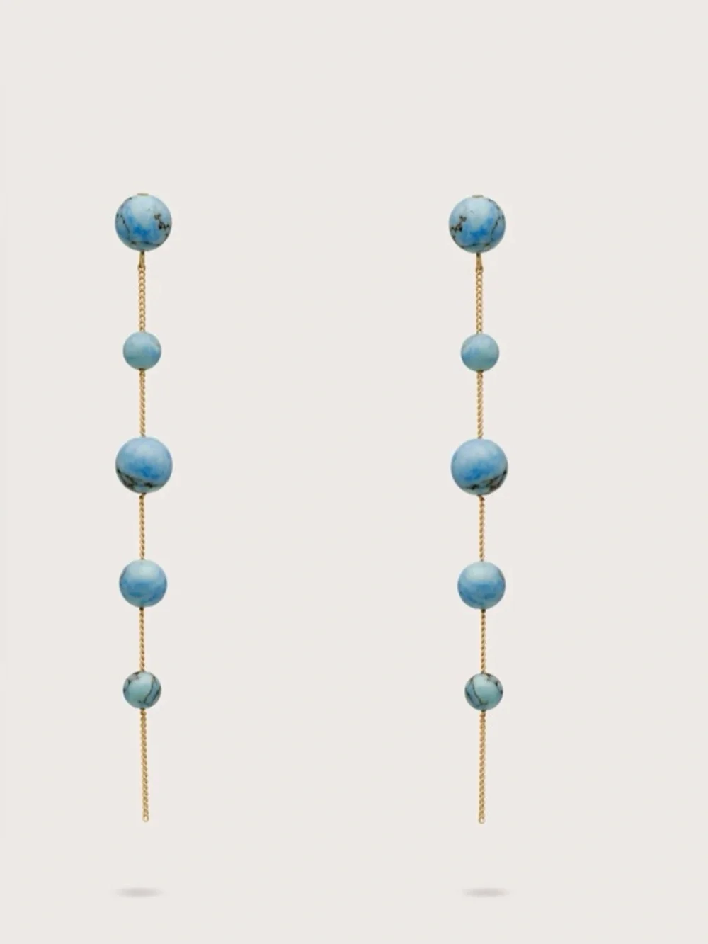 Cult Gaia Atum Earring in Ibiza Turquoise NIB